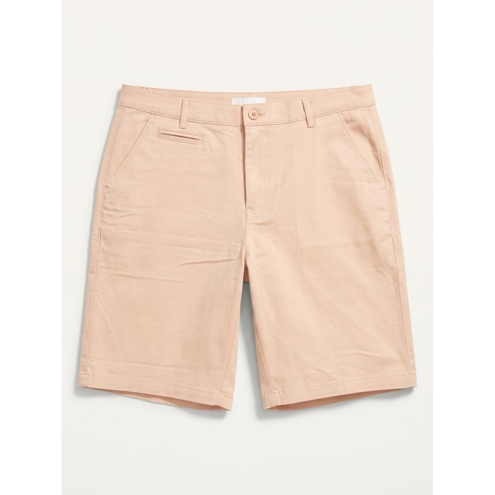 FF.LA Five Four Chino Shorts Mens 36 Salmon Pink Flat Front Golf Casual